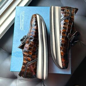 Softwaves Allicia Cognac/Black size 37 1/2